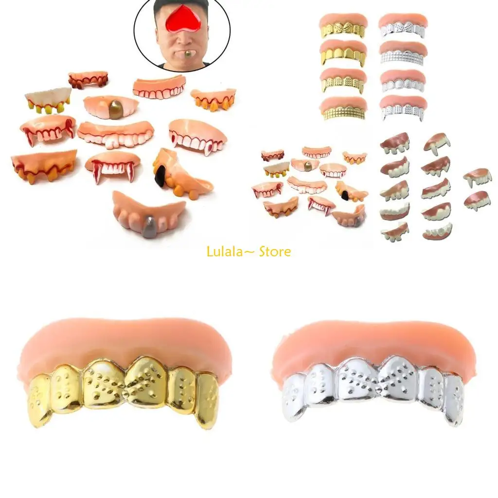 

Y4qa ecretwolf fangs sdize toy masquerad