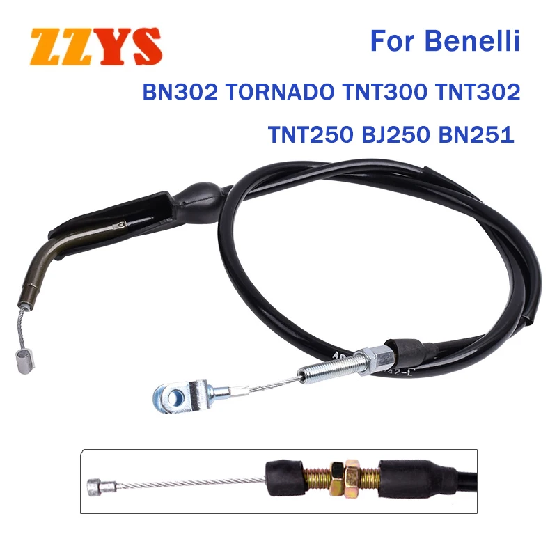Motorcycle Clutch Cable For BENELLI BN302 TNT300 TORNADO TNT302 Stels TNT250 BJ250 BN251 TNT 300 250 BN 302 251 BJ 250