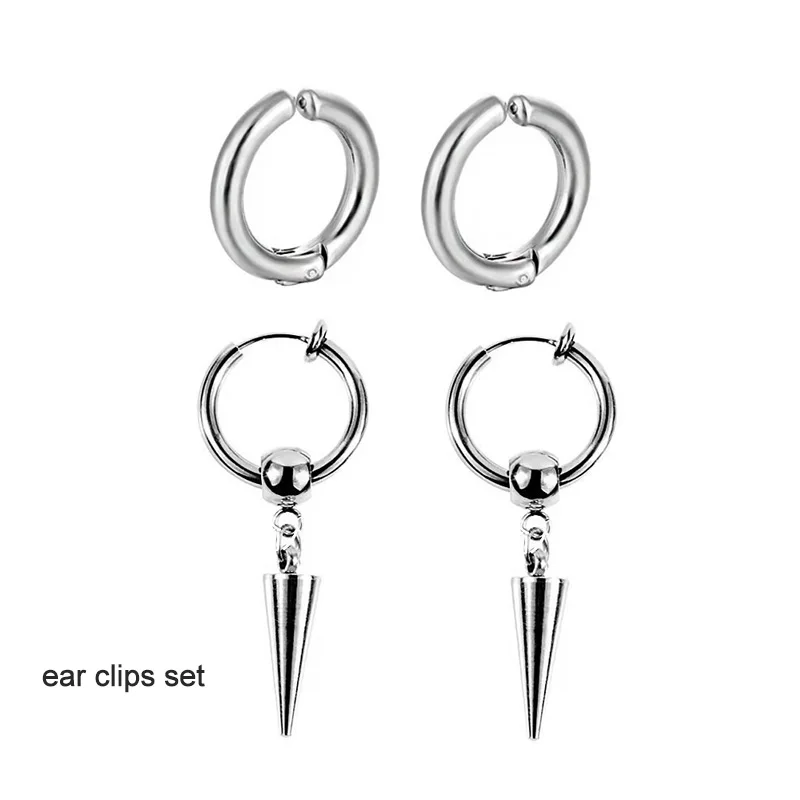 KPop Dämon Jäger Saja Jungen Geheimnis Cosplay Ohrringe Requisiten Männer Frauen Halloween Party Karneval Zubehör Ohr Clips