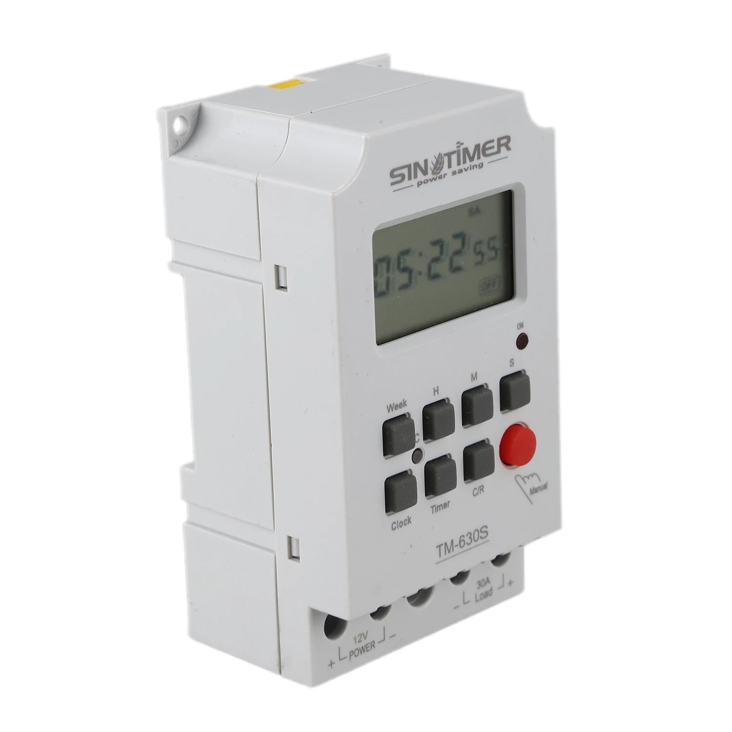 Sinotimer Tm630S-4 12V Seconds Control Timer Switch Large Screen Digital Display Hot Pin Voltage Output Time Controller