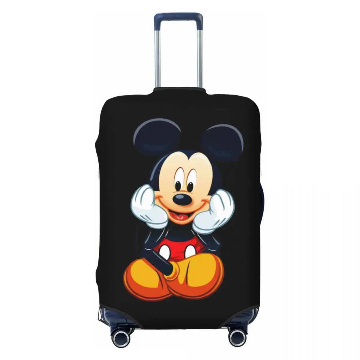 

Custom Comics Mickey Mouse Luggage Cover Funny Cartoon Suitcase Protector Covers Suit For 18-32 inch
