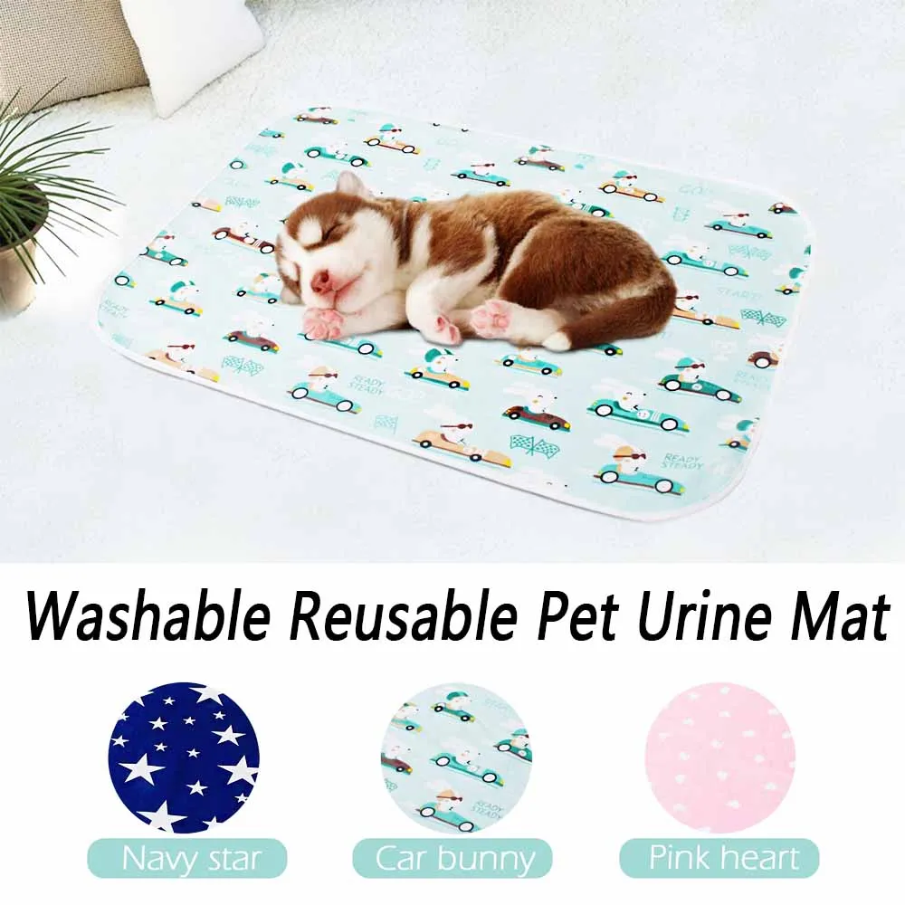 New Pet Dogs Pad Washable Reusable Pet Urine Mat Waterproof Xxl Cat Cushion Accessories for Small Large Dog Changing Pad Diapers