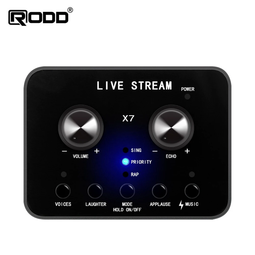 

V8s Live Sound Card Set Microphone Mobile Phone Computer k Song Full Set Equipment