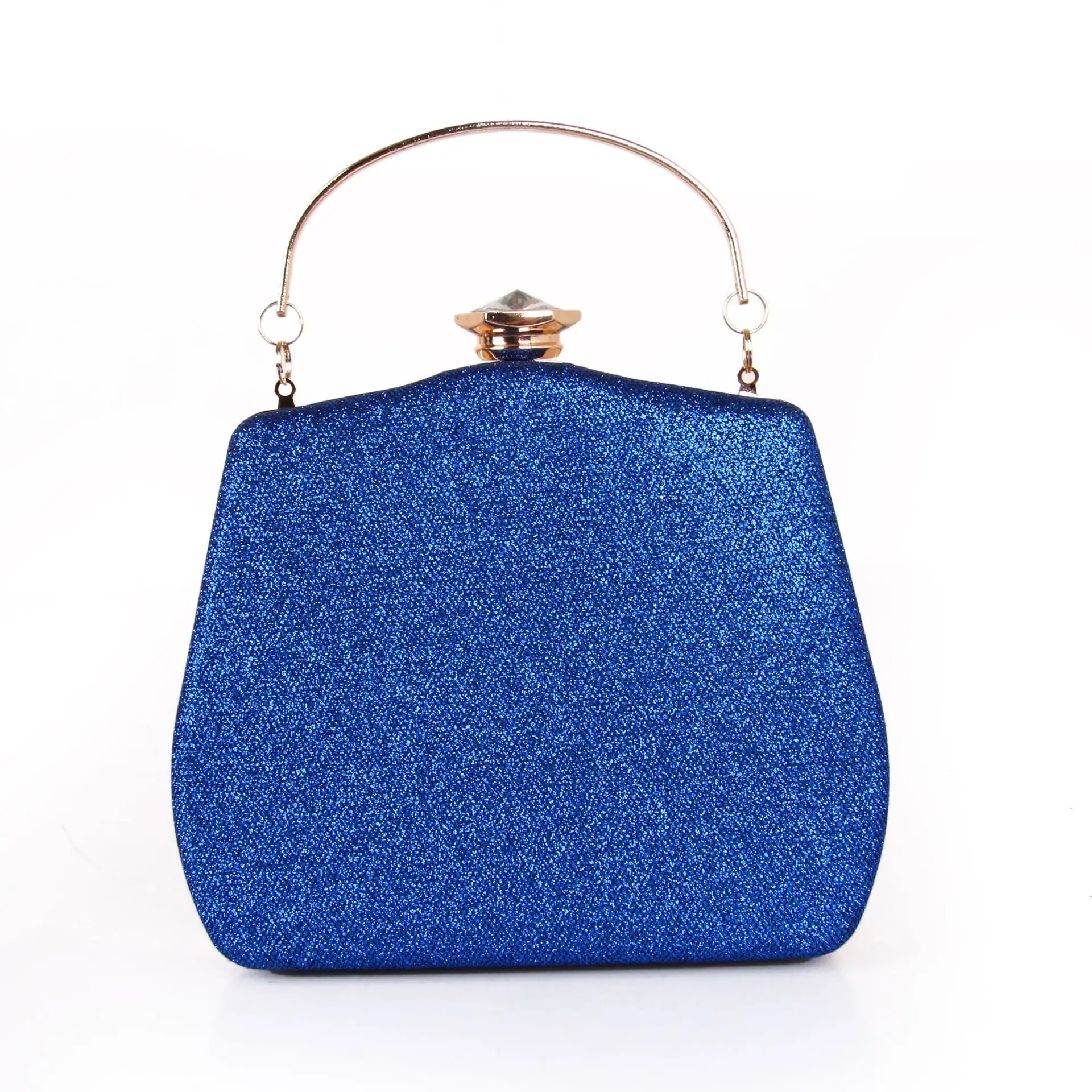 

Simple Leather Dinner Women's Clutch Bag Hard Box Portable Chain Banquet PU Women's Bag Luxury Bags Designer Billeteras De Mujer