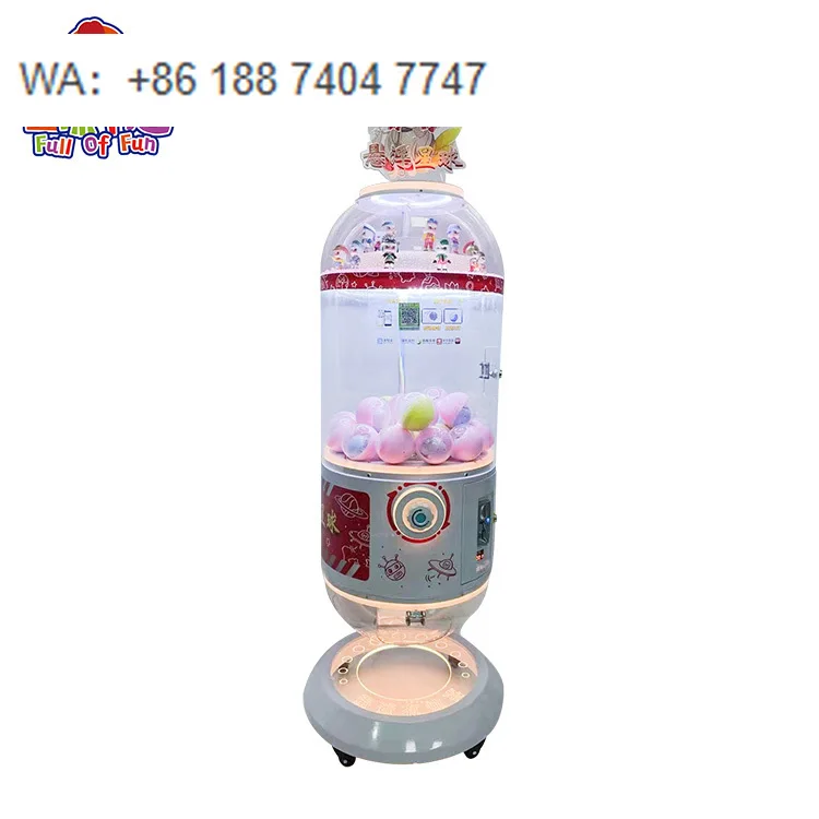 

Gacha Machine Source Factory Custom Gashapon Suspension Twisted Egg Capsule Toy Gachapon Vending Machine With Bill Acceptor