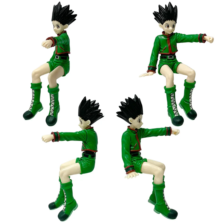 11.5-14cm Hunter×Hunter Anime Figure Kurapika Action Figure Chrollo Illumi Hisoka Figurine Collection Noodle Stopper Model Toys