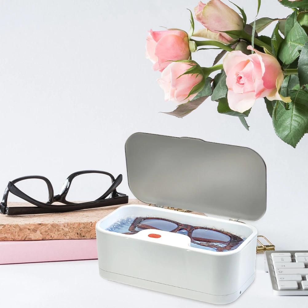 

Portable Household Watch Cleaner Jewelry Washing Box High Frequency Vibration Cleaning Machine For Eyeglasses Rings Diamond