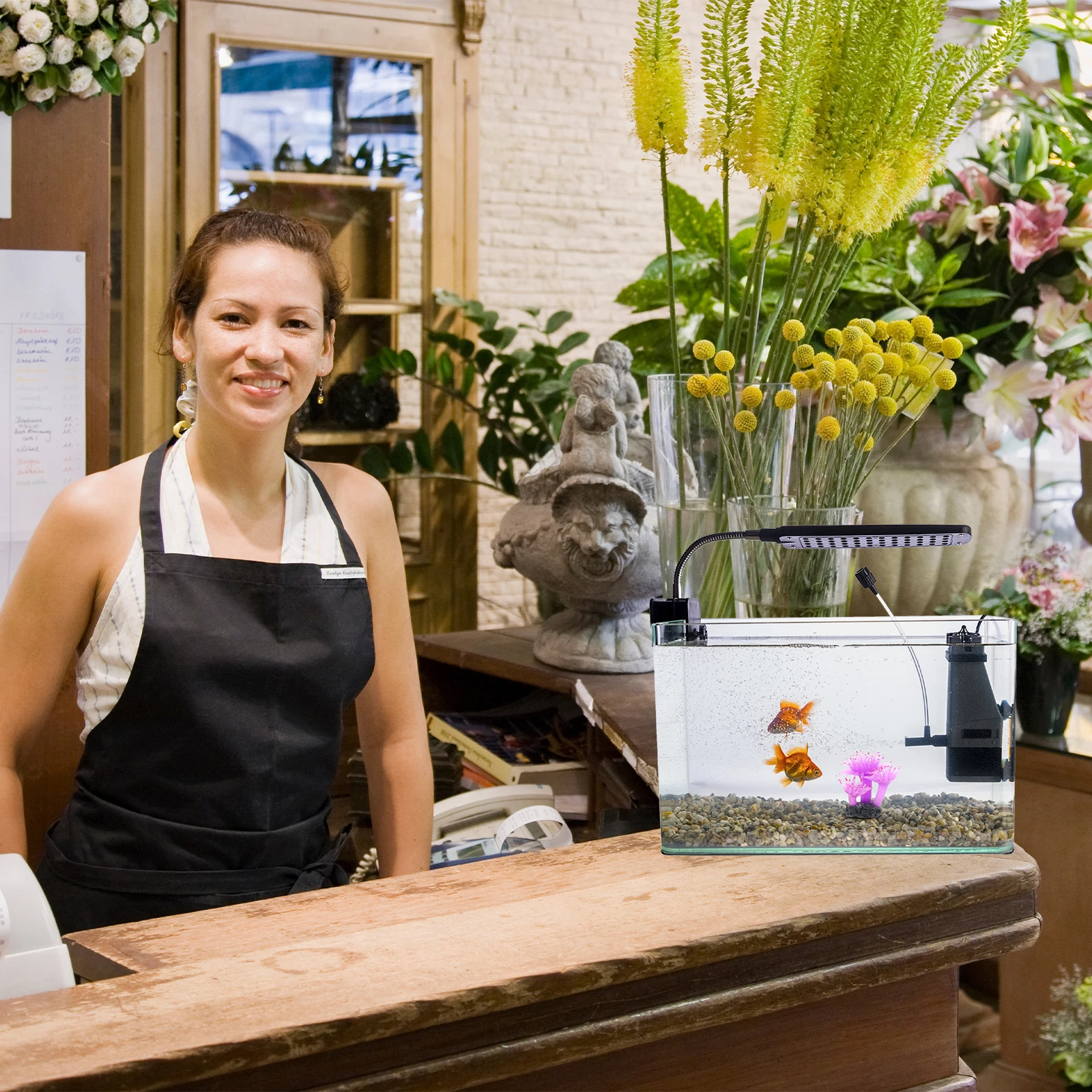 

Plastic Coral Plant Aquarium Simulation Artificial Fish Tank Decor Lifelike Aquarium Landscape Adornment Maintenance Free