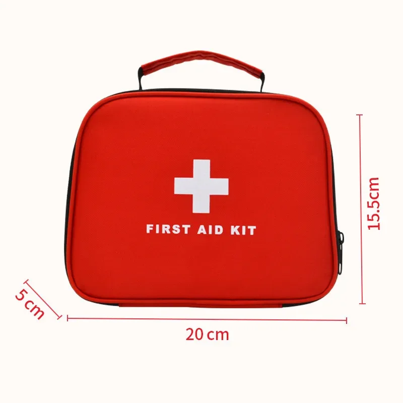 Portable Outdoor First Aid Kit Bag Emergency Medical Survival Treatment Rescue Empty Box Eyeful Oxford Case for Home Camp