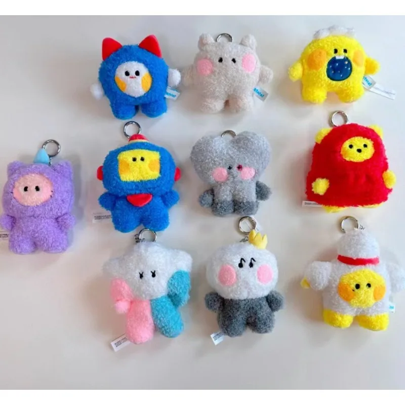 10cm tesoro bambola di pezza TRUZ Mini peluche Kawaii animale peluche portachiavi zaino ciondolo decorazione della scrivania