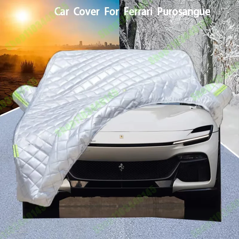

For Ferrari Purosangue Car Cover Delivers Hail Protection, Scratch Guard, prevents paint peelingRain & Snow Resistance
