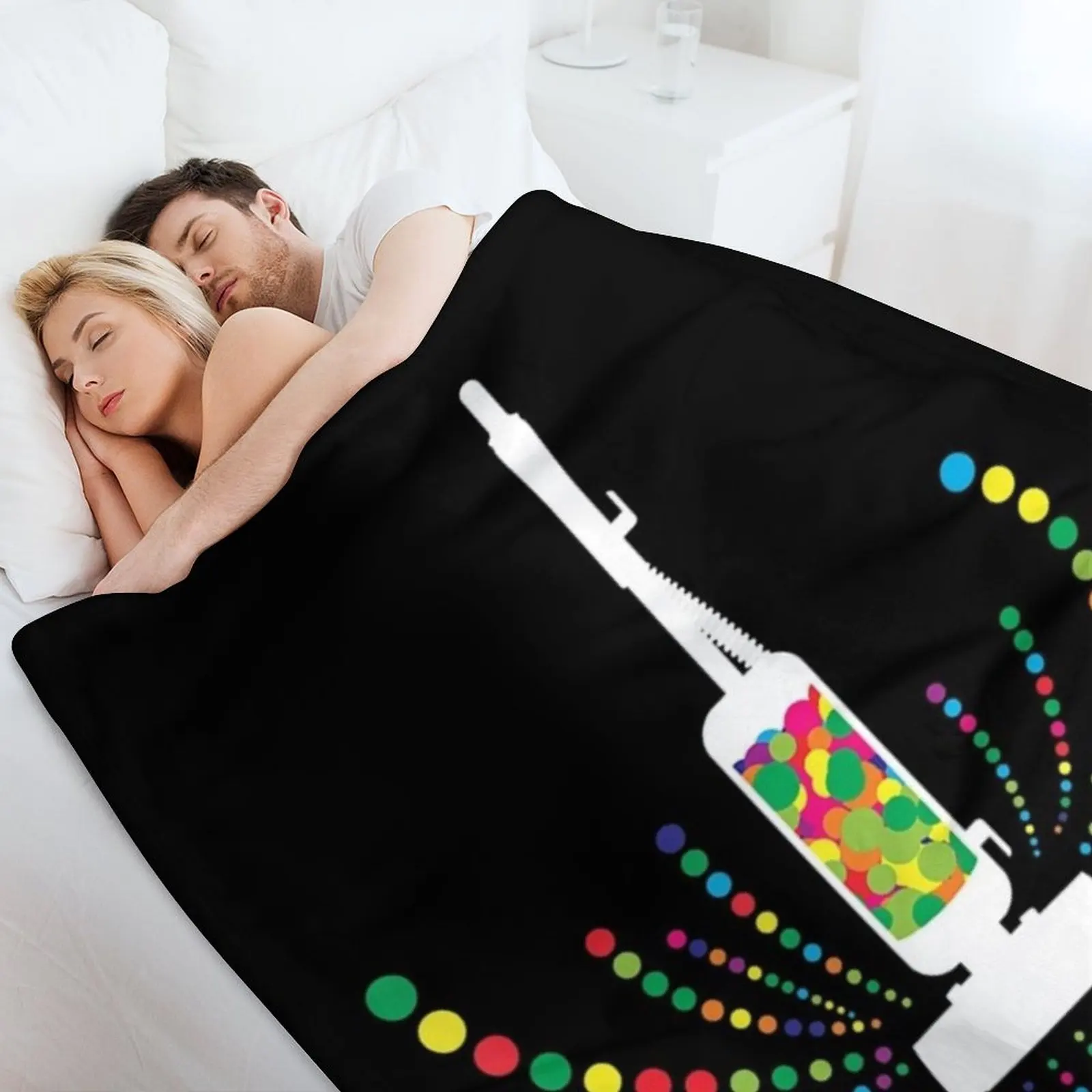 Vacuum Cleanup Classic . Throw Blanket Nap Fashion Sofas Travel Bed linens Blankets 4