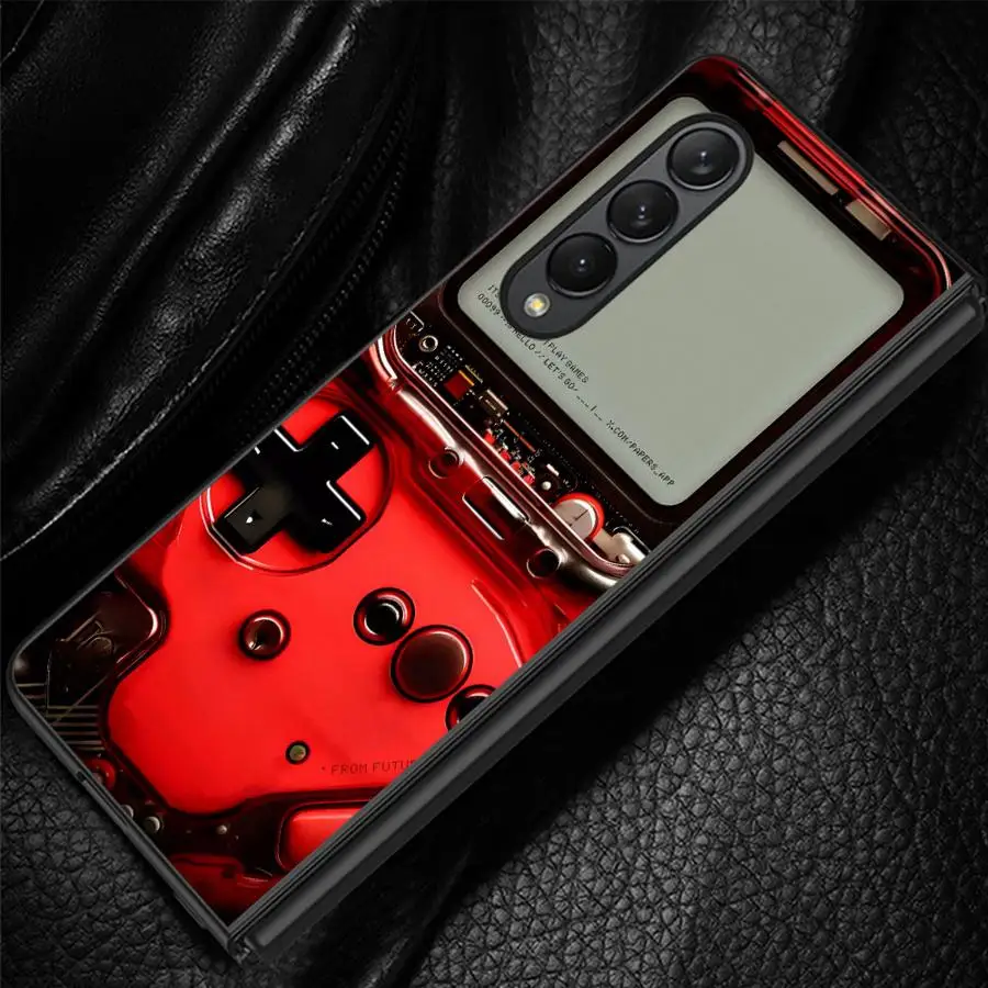 Case for Samsung Galaxy Z Fold 8 Ultra ZFold6 ZFold4 ZFold7 Z Fold 7 6 5 4 3 ZFold3 ZFold5 Phone Cover Interesting Game Console