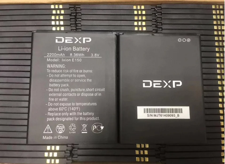 

Аккумулятор для телефона DEXP Ixion ES150 2200 мАч 3,8 в