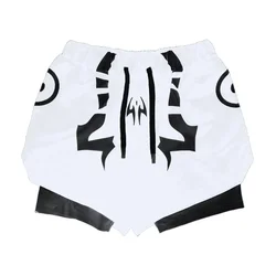 Anime Jujutsu Kaisen 2 in 1 Shorts Quick Dry Mesh GYM Performance Shorts Summer Sports Fitness Workout Jogging Short Pants