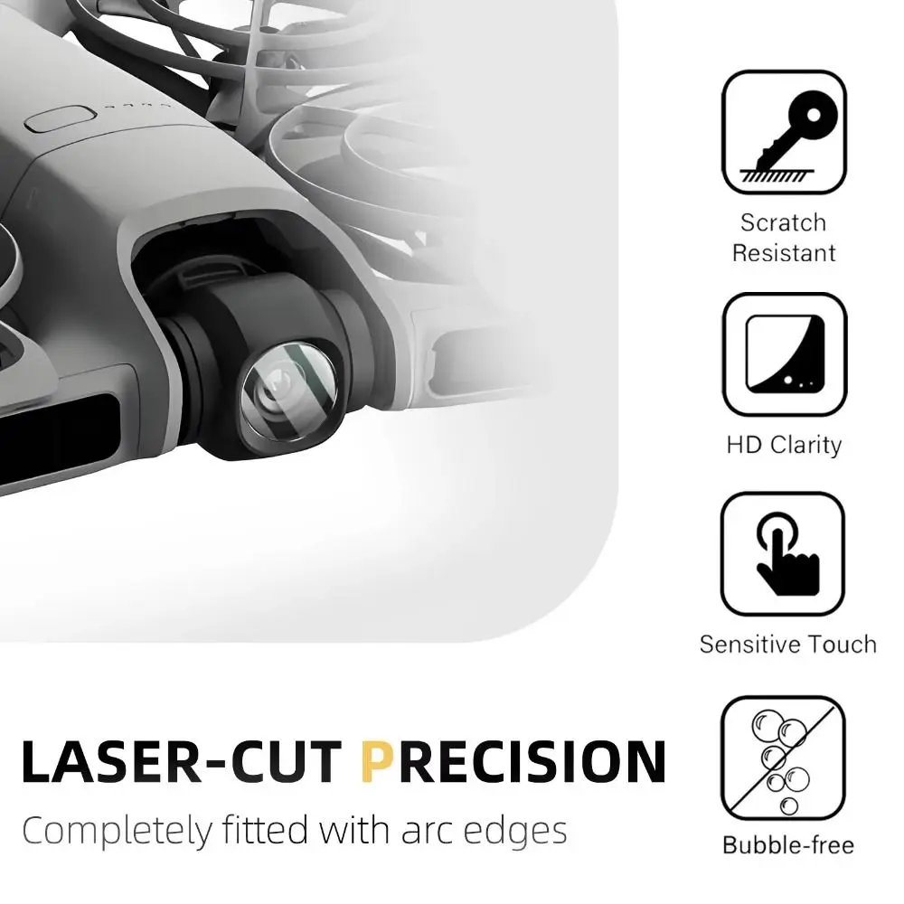 

New Tempered Glass Camera Lens Protector HD Anti-Scratch Protective Film Protection Lens Glass Film for DJI Neo 2 Accessories