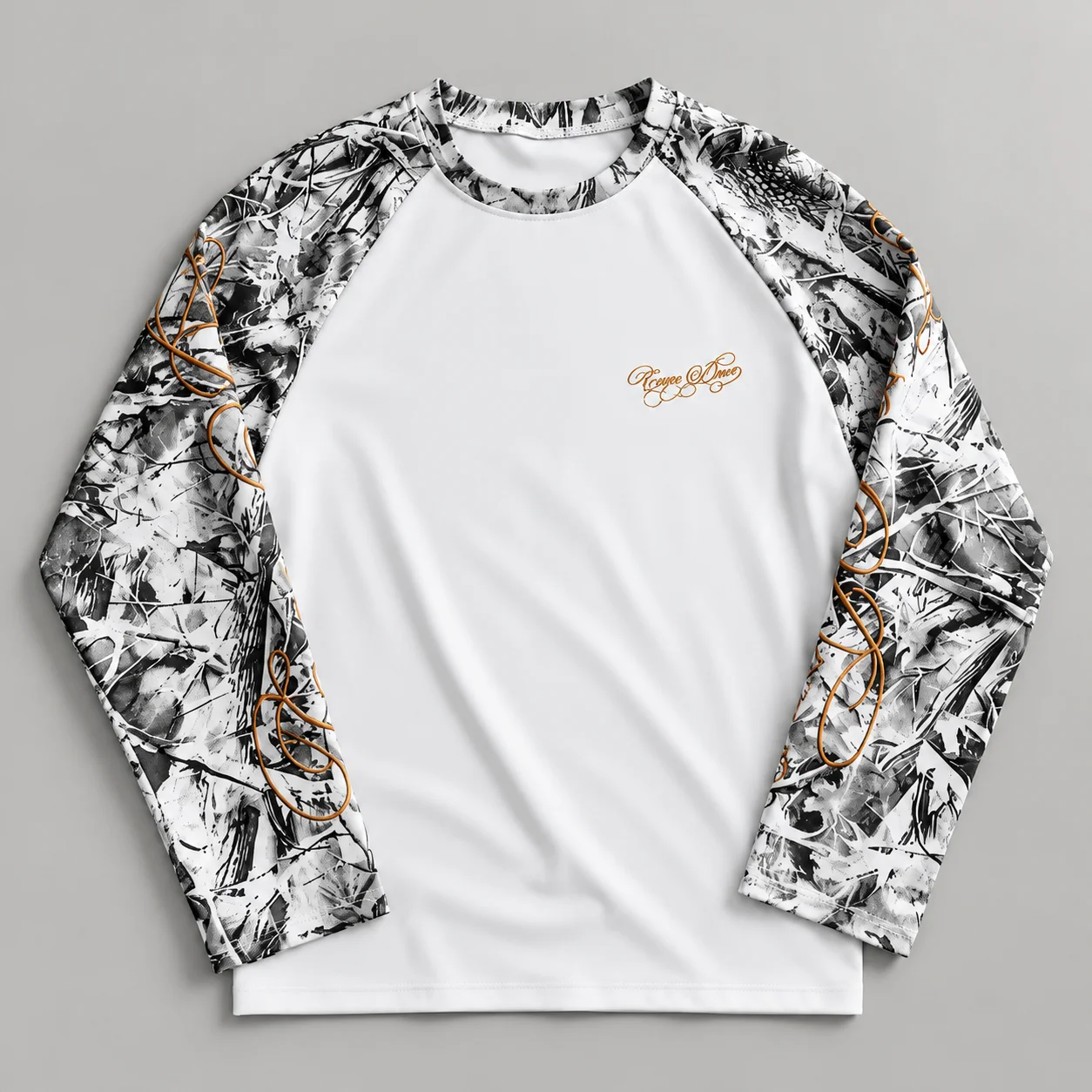 Men  Women Casual Base Layer Shirt for Streetwear Men's Camouflage Sports T-shirt Long-sleeved T-shirt Men's T-shirt Harajuku