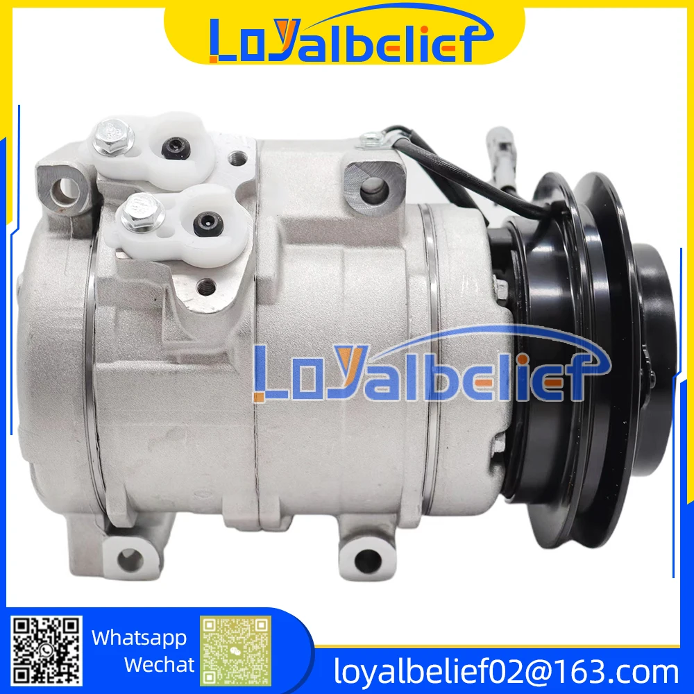 Auto 10S17C AC Compressor For Toyota Land Cruiser Prado LJ120 5L-E 88320-6A091 88410-35410 88515-60190 447260-6261 883206A091