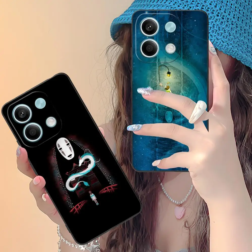 

Чехол для мобильного телефона B-Spirited Away для Xiaomi Redmi Note 14 13 12 11 A5 3 2 1 Pro Plus 4G 5G с цветной печатью Роскошные мобильные телефоны