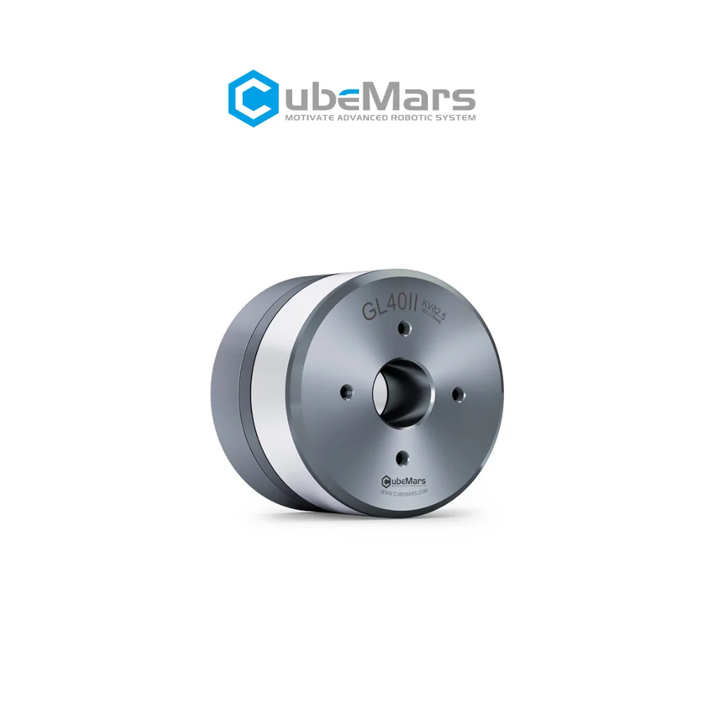 CubeMars GL40II Gimbal Motor Low Cogging Torque BLDC Gimbal Motor for Cinema Camera System Central-hole Drive Board