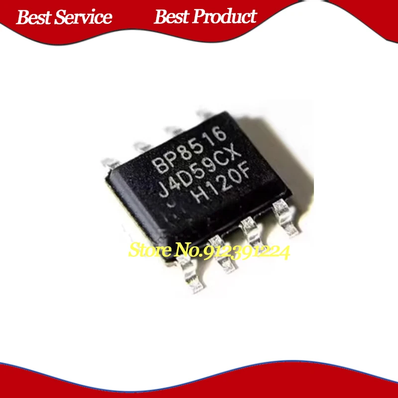 10 Pcs BP8516F SOP8 100% New and Original In Stock