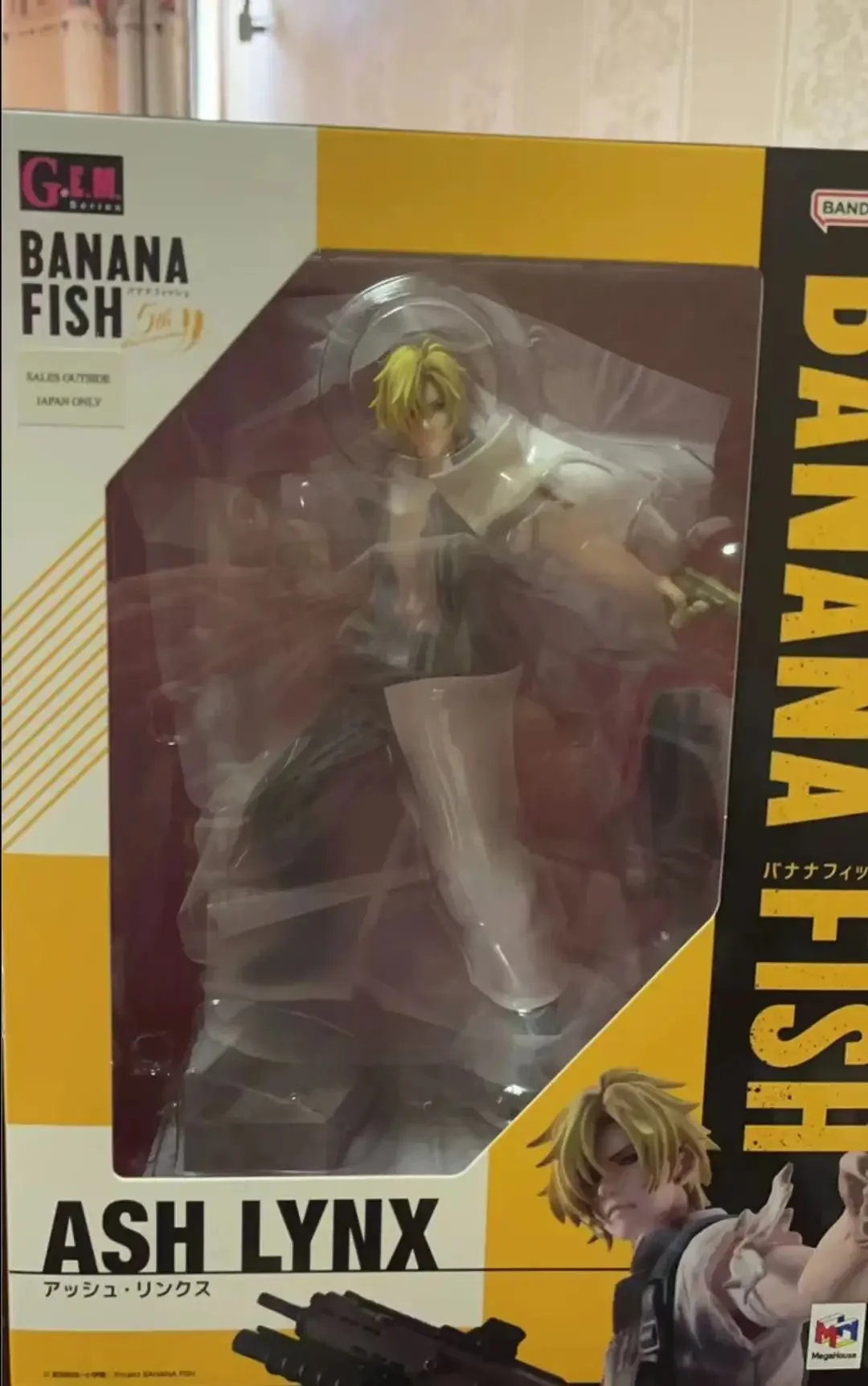 Megahouse GEM Bandana FISH Action Figure, Cinza, Cinza, Allan, Jade, Callenreese, Original Anime Model Toy, Coleção PVC, Em estoque