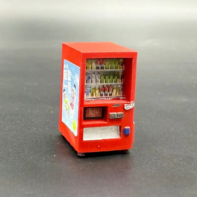 Diorama 1/64 Model Mesin Penjual Minuman Model Tampilan Adegan Garasi Pemandangan Jalan Kota