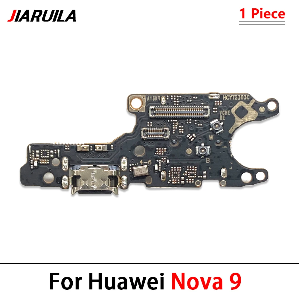 Port de charge USB connecteur S6, câble flexible, microphone pour Huawei Nova 2 Plus 2S 3 3i merveilleuse 4 4e 5 5i 7 8 9 10 Pro 5G SE