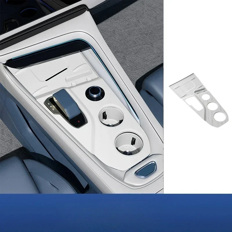 

Силиконовая защитная накладка с центральным управлением, чехол для чашки с водой для Zeekr 001 2021-2025, защитные автомобильные аксессуары с беспроводной зарядкой