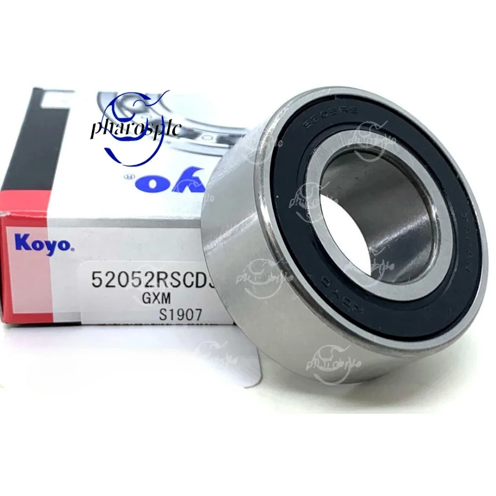 KOYO 5205 2RS C3 ANGULAR CONTACT BALL BEARING, RUBBER SEALED 25x52x20.6mm.