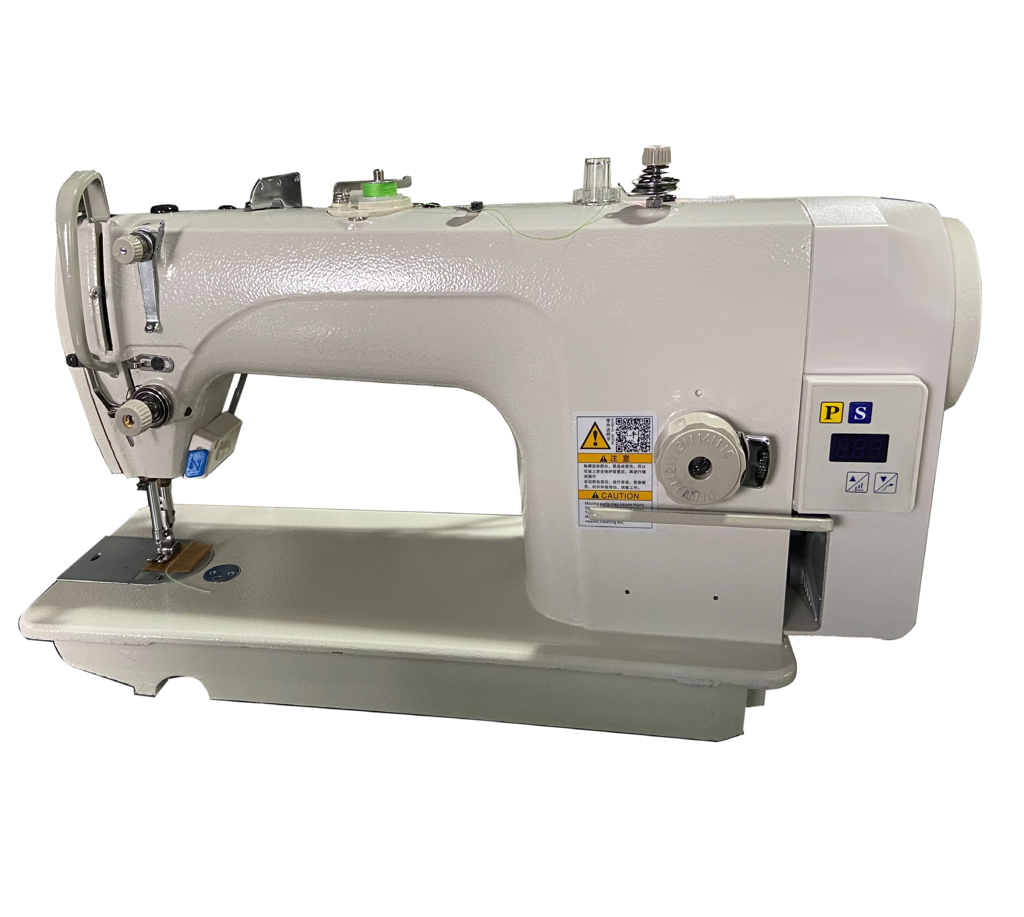 2025 New High-Speed Direct Drive Sewing Machine Single Needle Lockstitch with 13mm Maximum Sewing Thickness Flat-Bed Mechanism