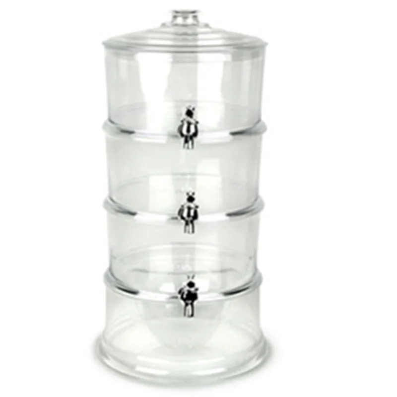 Large capacity beer barrel three-layer wine rack beer column  beverage