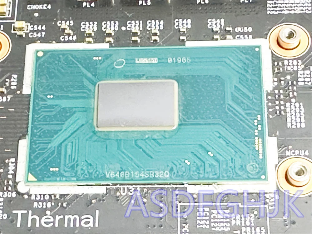 Genuine MS-16J91 VER: 1.0 FOR MSI GE62 GP62 gl62 Laptop Motherboard DDR4 With SR32Q I7-7700HQ CPU AND GTX1050M Test OK