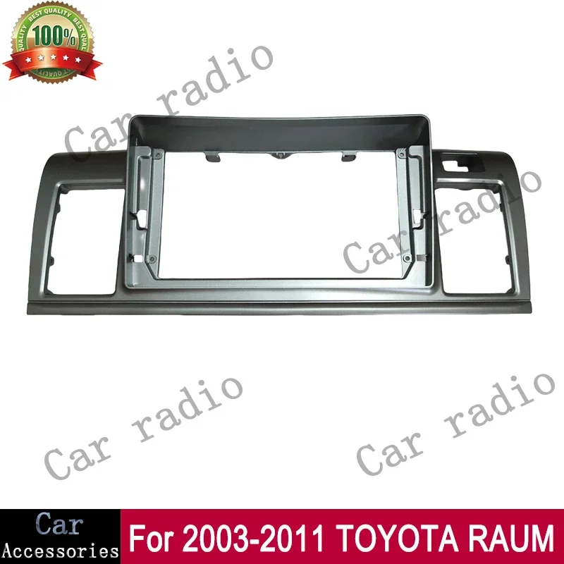 For 2003-2011 TOYOTA RAUM Frame RHD 9 Inch Car Radio Android Stereo Frame Player 2Din Head Unit Fascia Panel Dash Board Cover