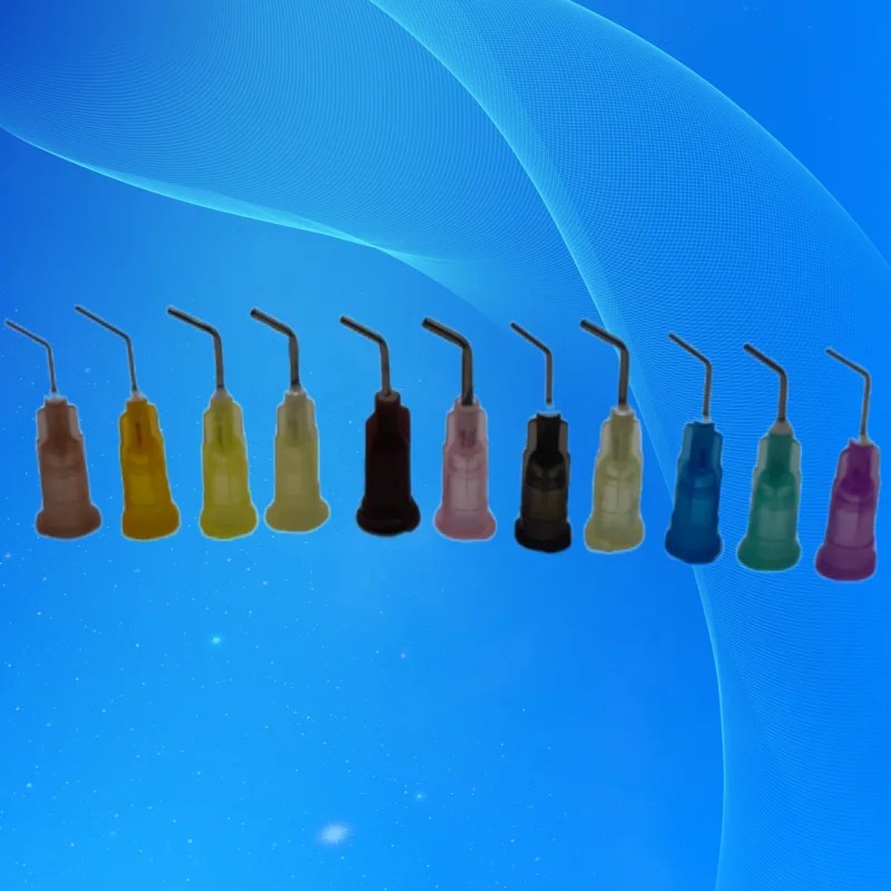 

‌45° Bent Dispensing Needles 0.5" 100PCS | 13mm Precision Glue Tips for SMT/Crafts | Mirror Polished + FS‌