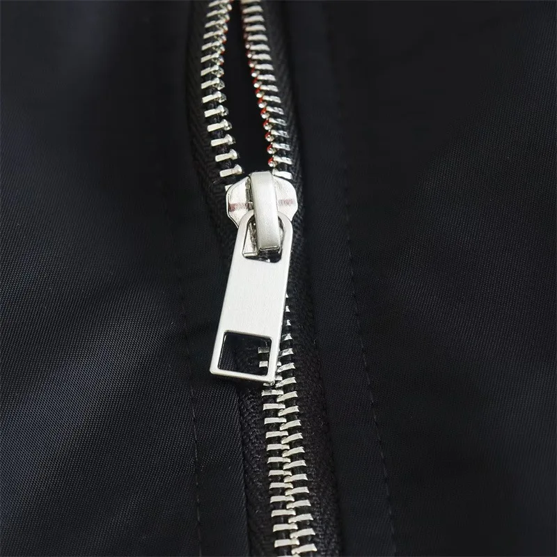 

Куртки-бомберы Коричневые женские осенние с принтом граффити Ботанические цветы Уникальный многослойный C-принт с принтом Контрастный французский стиль Элегантный