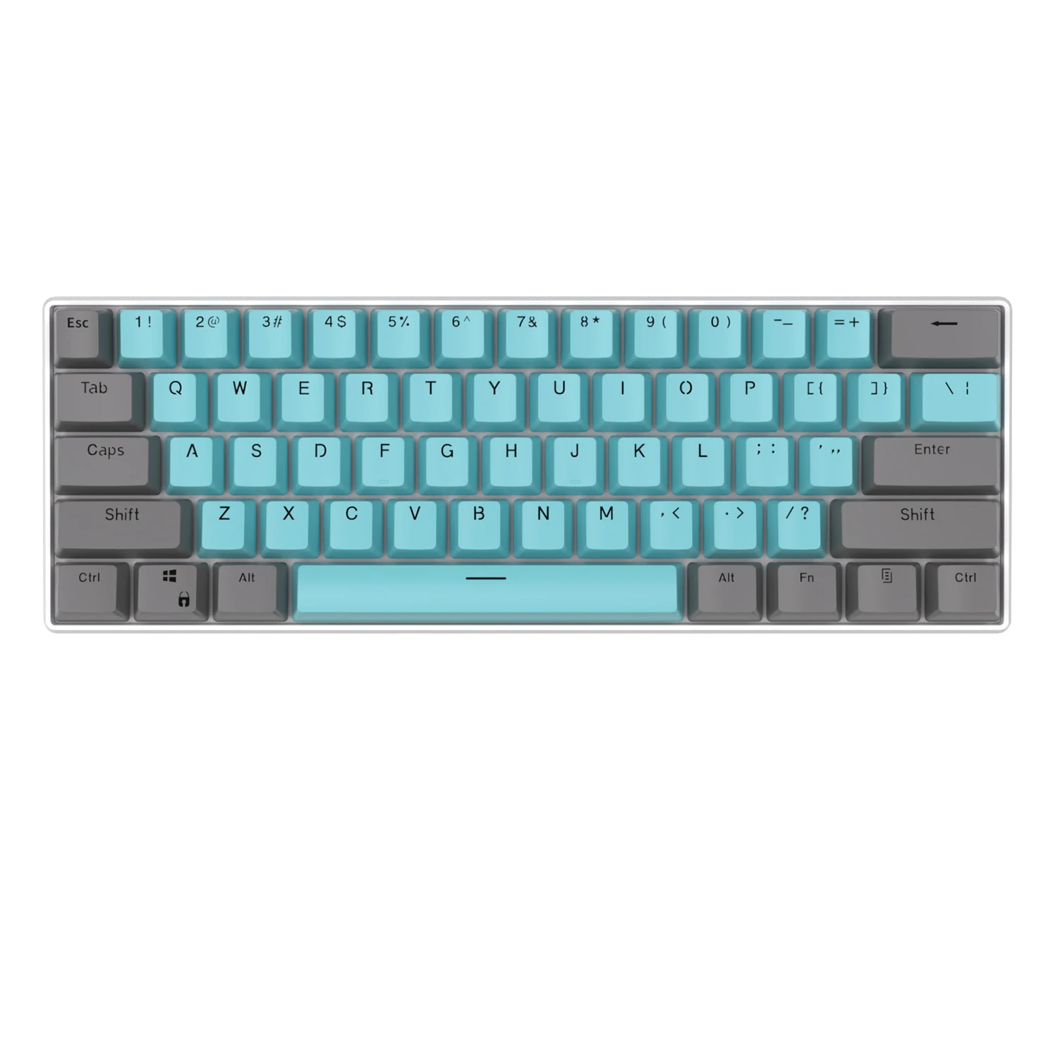 Royal Kludge RK61 Mechanical Keyboard Keycaps 61 Keys General PBT