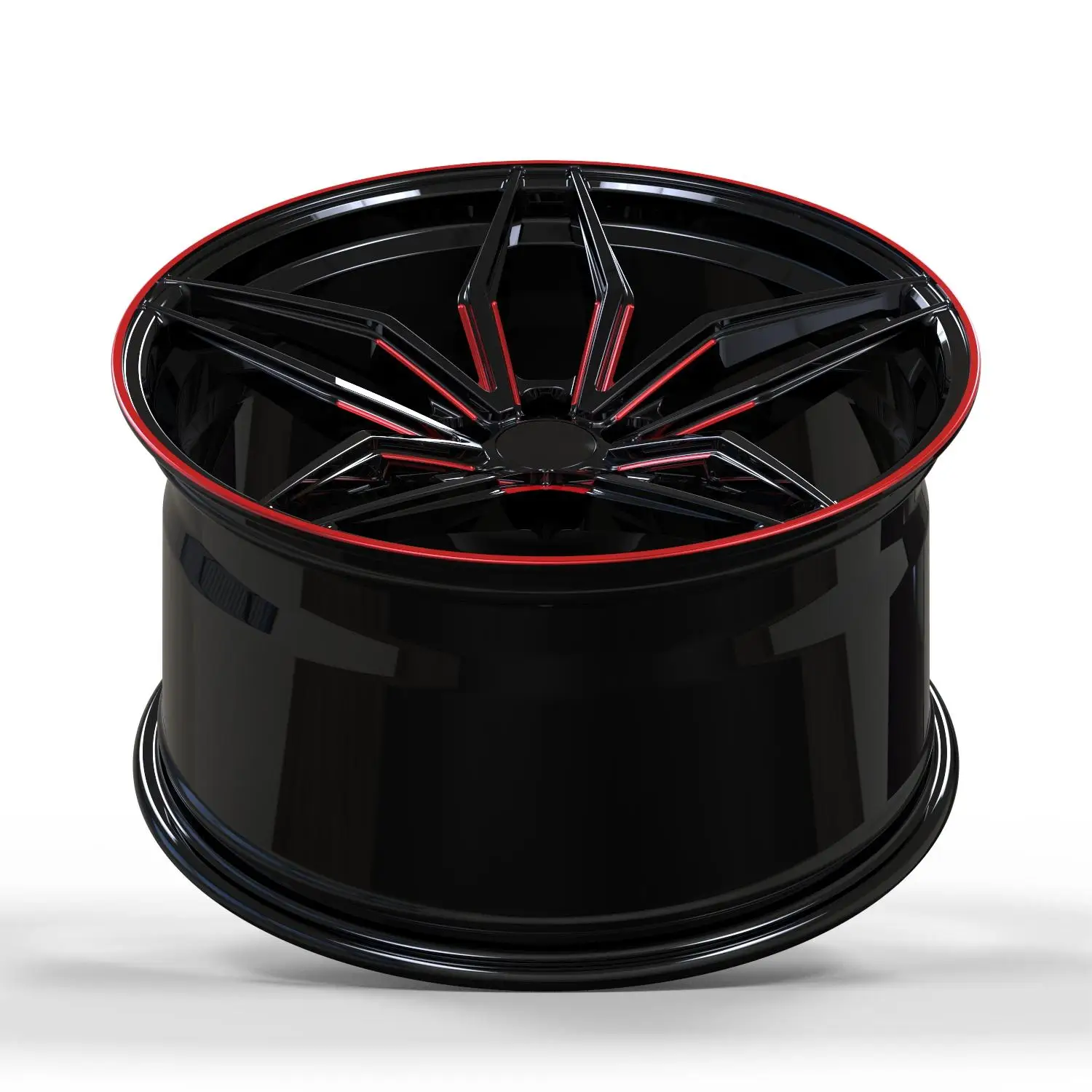 

Professional 18 Inch Black Multi Spoke 19" 21" Alloy Car Wheel Rims for SLK55AMG - 5*112mm Black Finishing 5 Holes