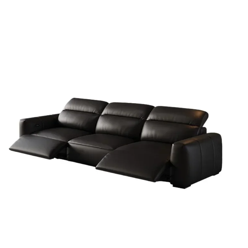 Electric New Arrival Sofas Luxury Relax Reclining Designer Modern Sofas Leather Italian Canape Salon De Luxe Home Furniture
