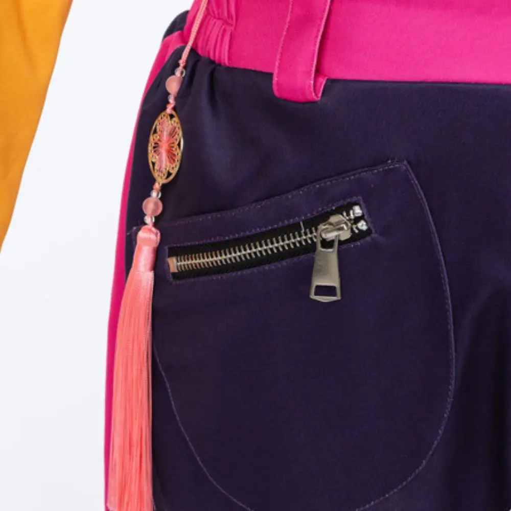 Kpop شيطان الصيادين رومي زوي ميرا تأثيري المرأة زي تمويه للكبار الإناث الفتيات لعب الأدوار ملابس هالوين كرنفال البدلة