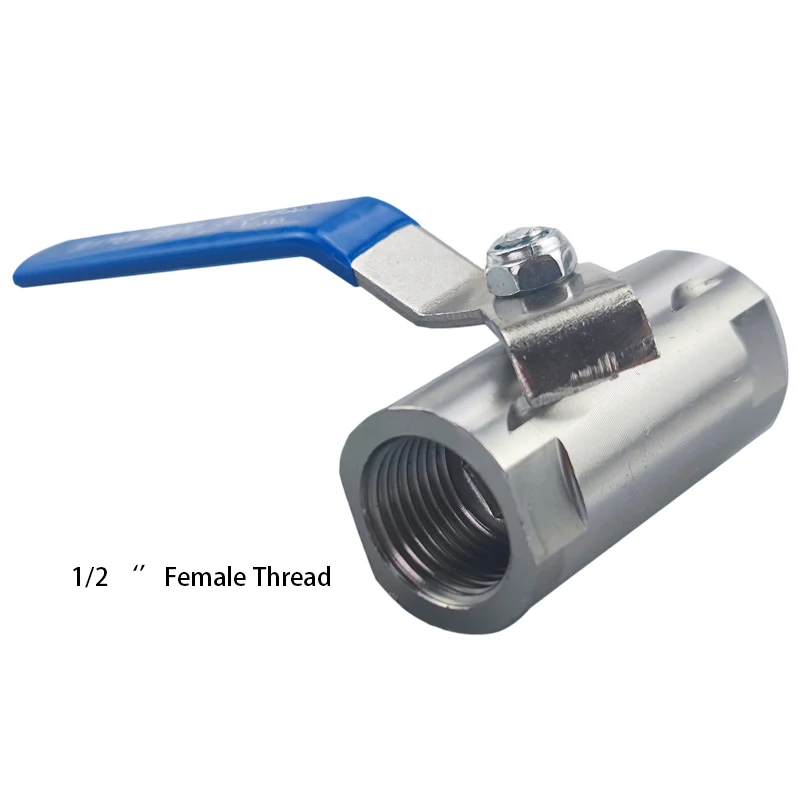 

2 Pcs High Pressure External Threaded Stainless Steel Ball Valve BSP1/2" For Misting System Fog Machine