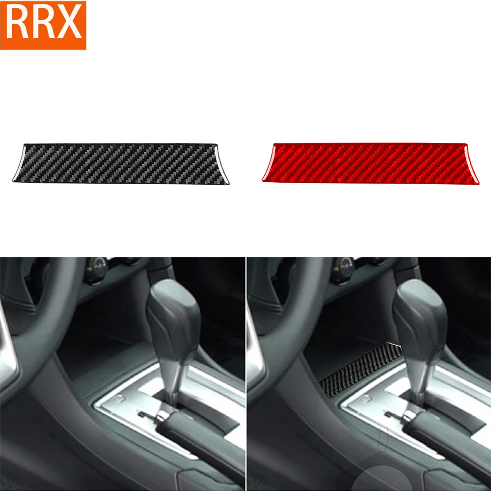 

For Subaru Impreza 2017-2022 For XV Crosstrek 2018-2022 Storage Panel Cover Real Carbon Fiber Stickers Car Innerior Accessories