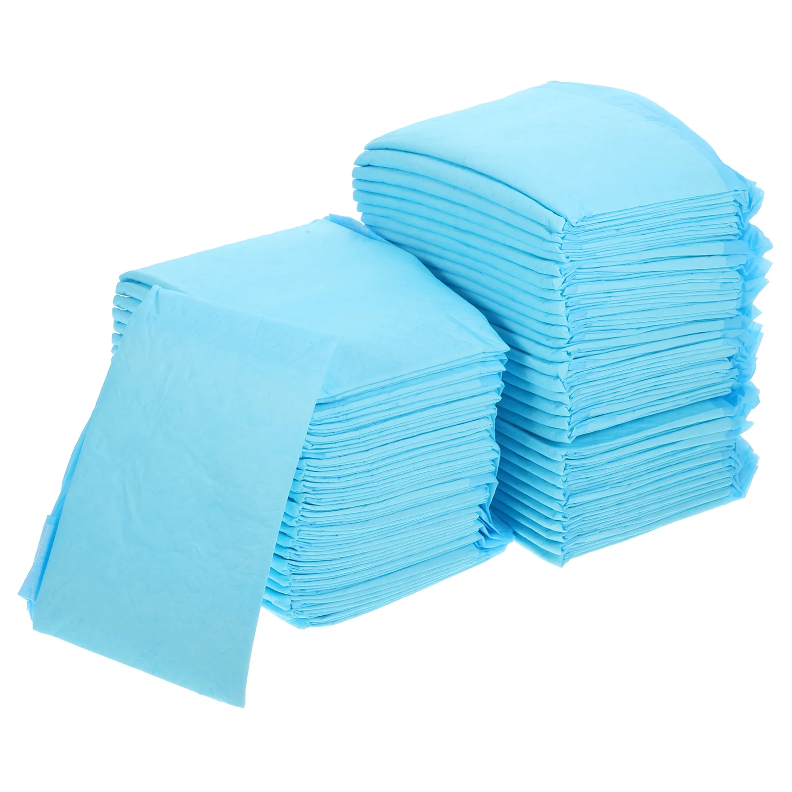 100 Pcs Super Absorbent and Waterproof Dog Puppy Pet Training Mats Pieces Pads Pee Non-woven Urine Fabric Small