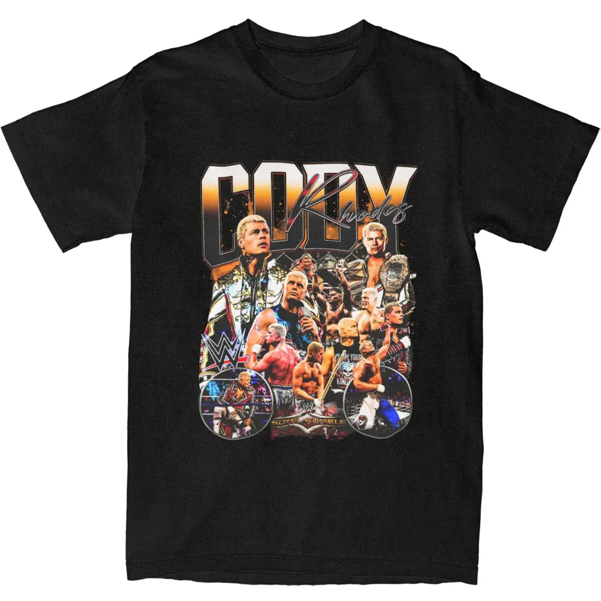 Summer Bootleg Style Cody Rhodes Wrestling Shirt Apparel for Men Women Cotton American Nightmare Finished Story T Shirts