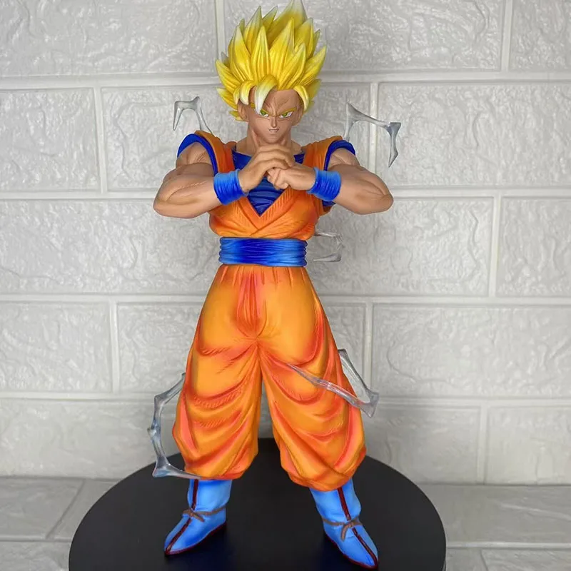 Dragon Ball Z Son Goku Gohan Model Anime DBZ Super Saiyan 2 Action Figure Toys Manga Figurine GK Statue Ornaments Gift for Kids
