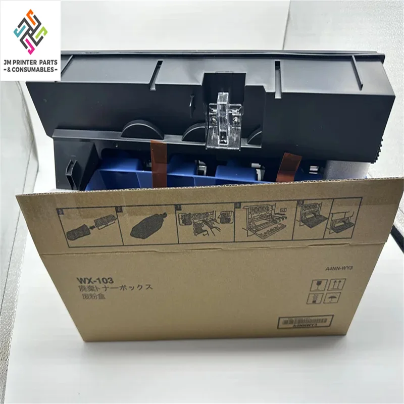 Wx106 waste toner box For Konica Minolta Bizhub 308e 368e 458e 558e 658e AD 455e 555e 655e waaste toner container