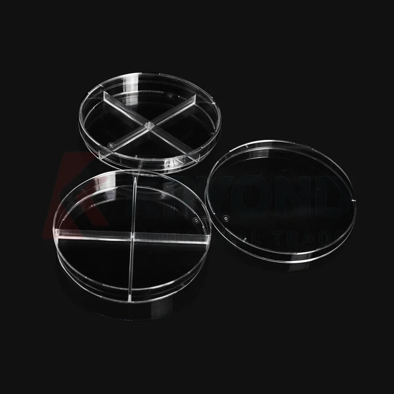 12570 90mm Petri Dish 90x15mm 4 Compartments 10pcs Pack Original Product