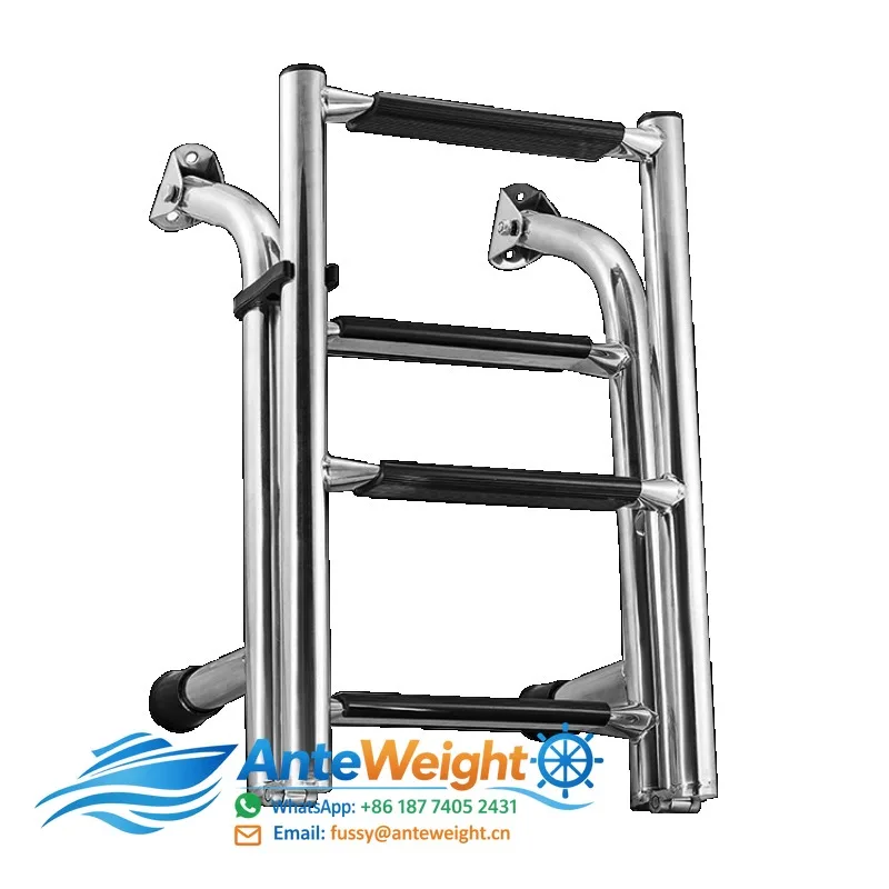 Telescopic Ladder for Boat Ship Yacht Marine Hardware Accessories 316ss