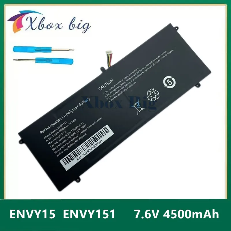 

New ENVY15 ENVY151 7.6V 34.2Wh 4500mAh Laptop Substitute Battery For Echips Envy 15 15.6in Envy14G-RH-240 Notebook