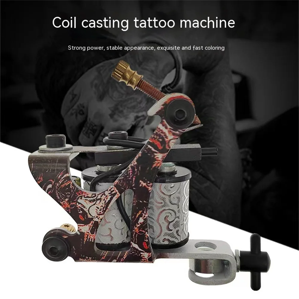 Complete Coil machine kit Tattoo Power Supply Rotary Pen With Cartridge Needles Permanent Make-up Machine For Tattoo Body Art